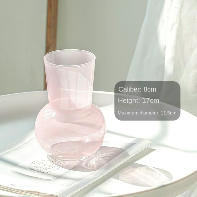 Large Bulb Vase Pink