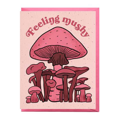 Mushroom Love Card