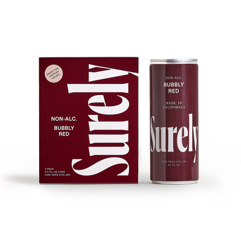 Non-Alcoholic Bubbly Red Can 4-Pack
