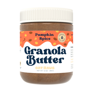 Pumpkin Spice Granola Butter | Nut-free, Vegan, GF Spread