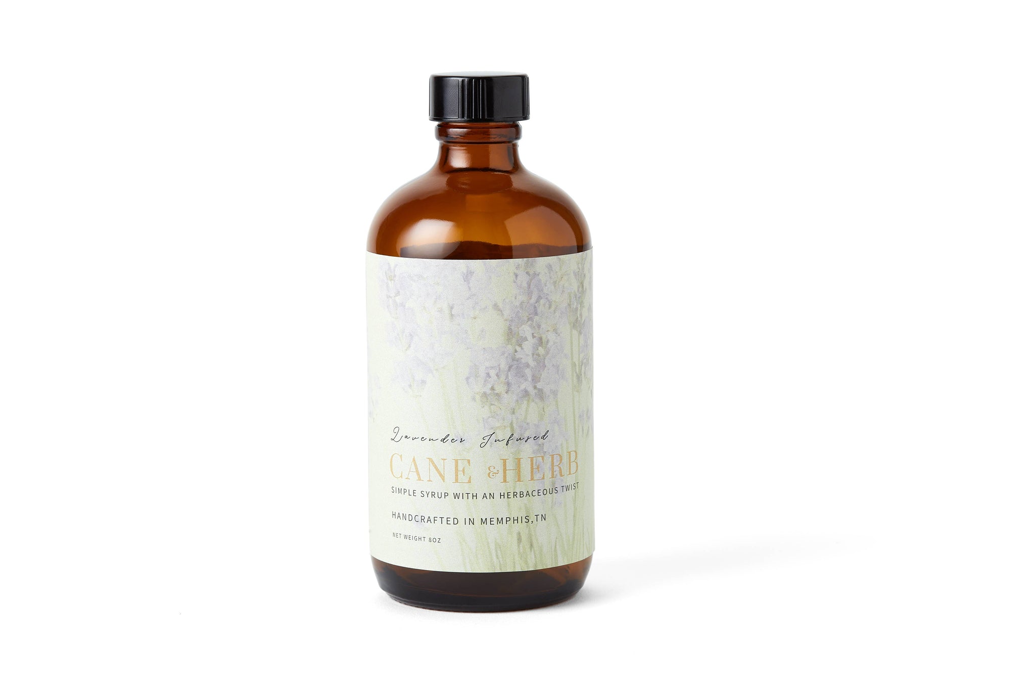 LAVENDER INFUSED Simple Syrup - 8OZ