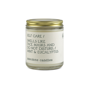 Self Care (Mint & Eucalyptus) Glass Jar Candle