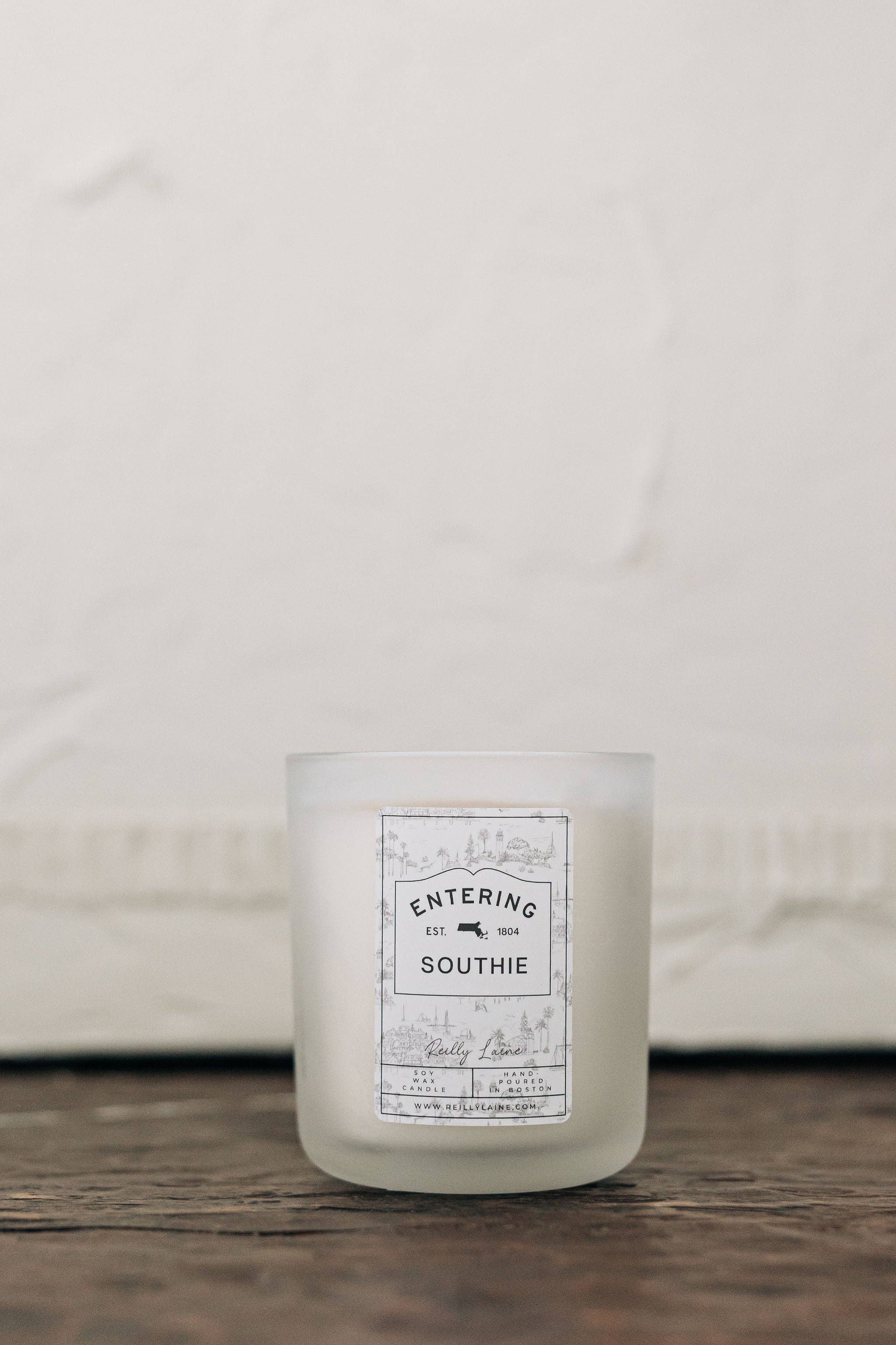 Now Entering: Southie: Signature Frosted 14 oz. (double cotton wick) / Southie / NOIR