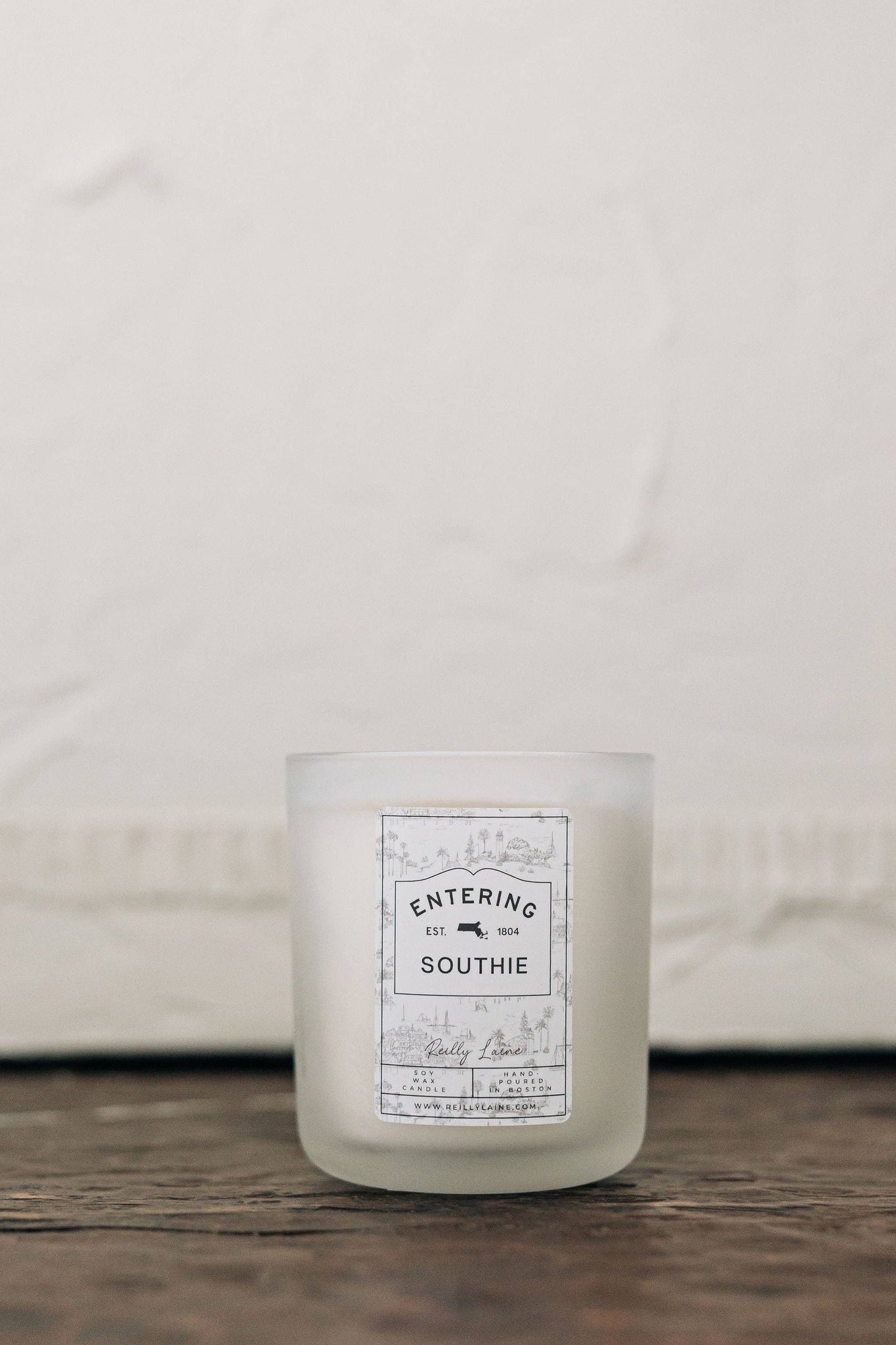 Now Entering: Southie: Signature Frosted 14 oz. (double cotton wick) / Southie / NOIR