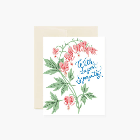 WITH DEEPEST SYMPATHY | greeting card