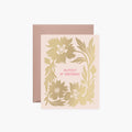 GOLD POPPIES BIRTHDAY | greeting card