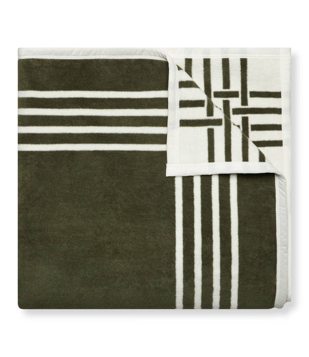 The Basketweave Family-Size Blanket