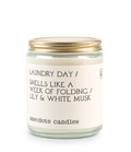 Laundry Day (Lily & White Musk) Candle