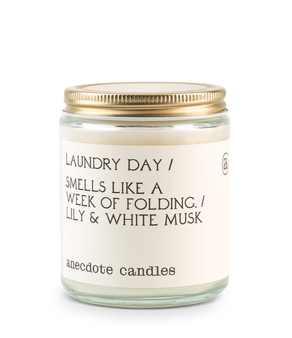 Laundry Day (Lily & White Musk) Candle