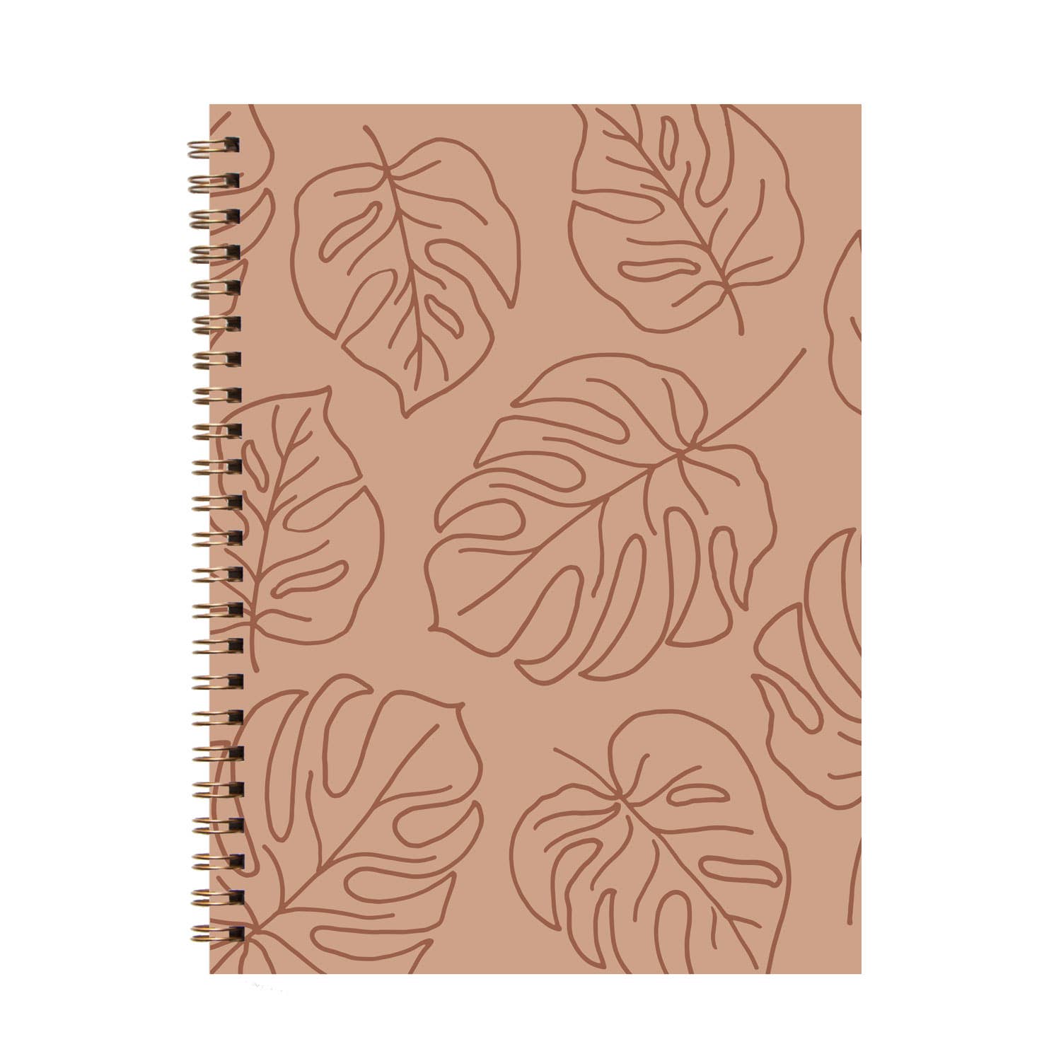 Leafy Journal - Peach