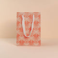 Palm print small gift bag