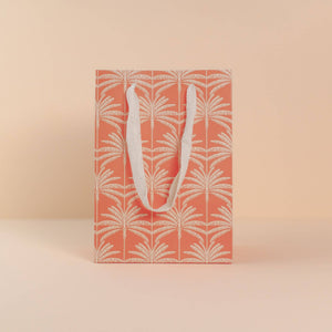 Palm print small gift bag
