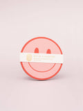 Peach and Tomato Smile Coasters - Set of Four