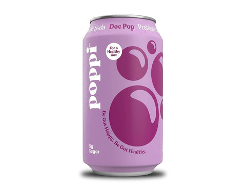 poppi, Doc Pop, A Healthy Sparkling Prebiotic Soda