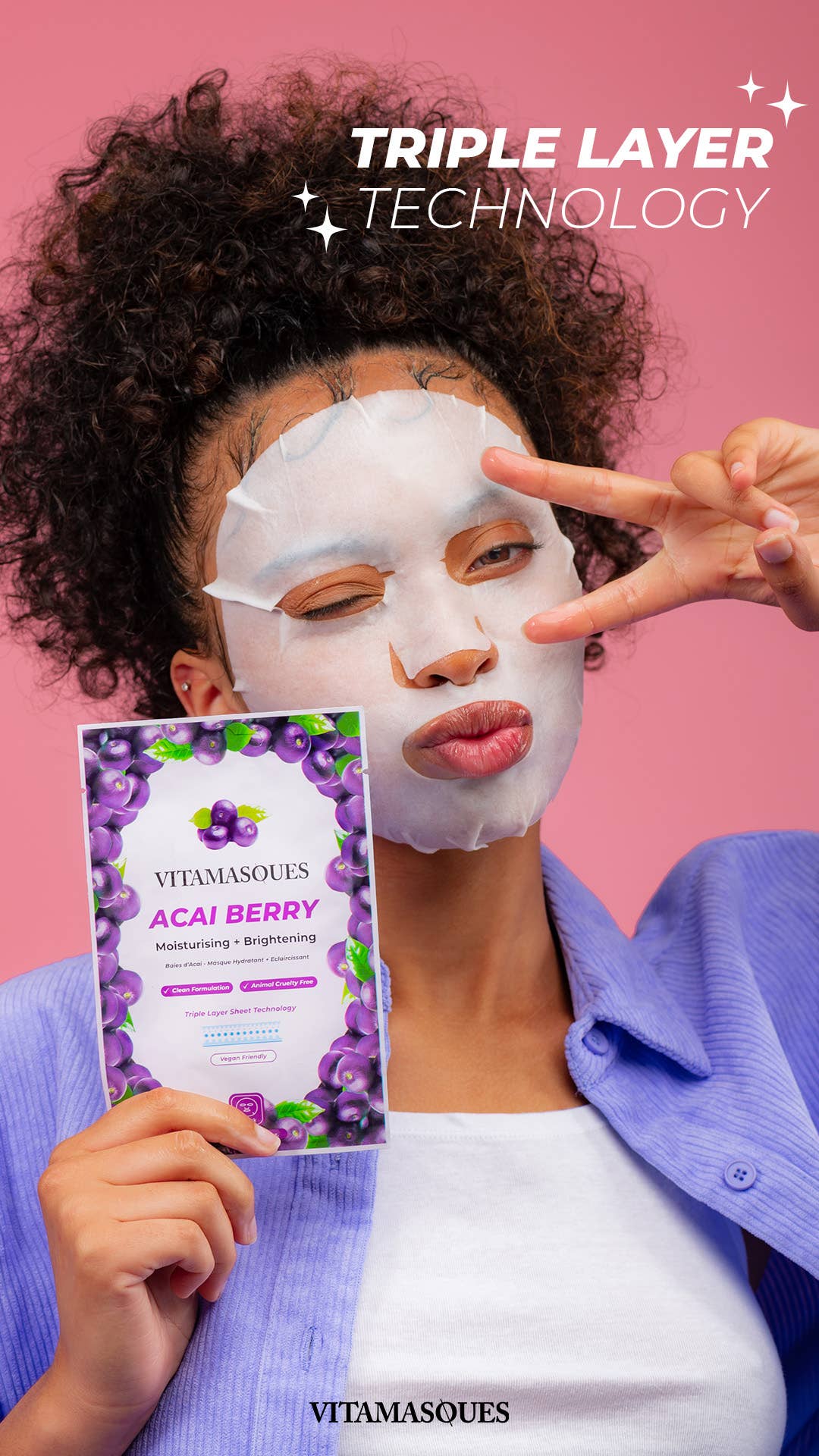 Acai Berry Face Sheet Mask