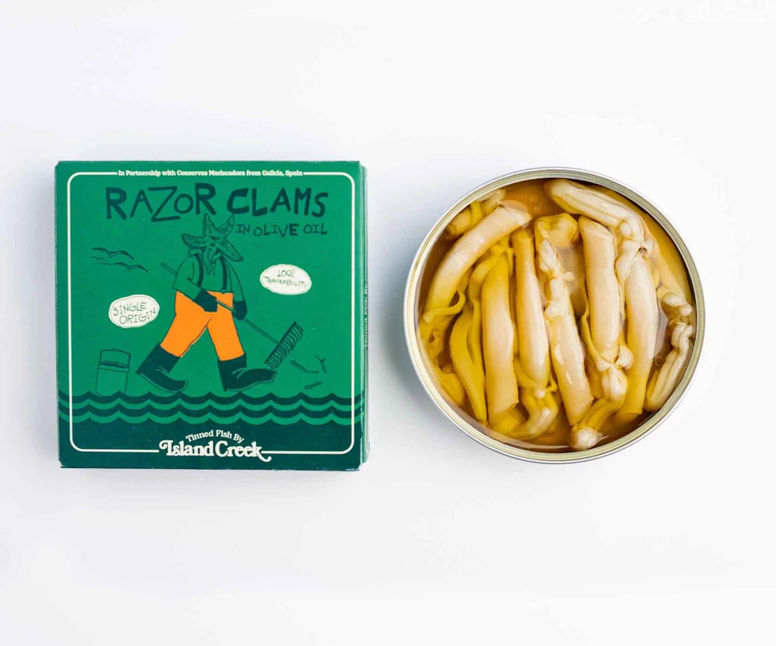Island Creek Oysters Razor Clams