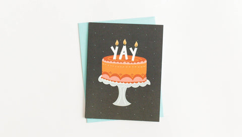 Yay Birthday Greeting Card