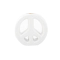 Peace Sign Ceramic Vase