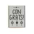 Retro Tile Congrats Greeting Card