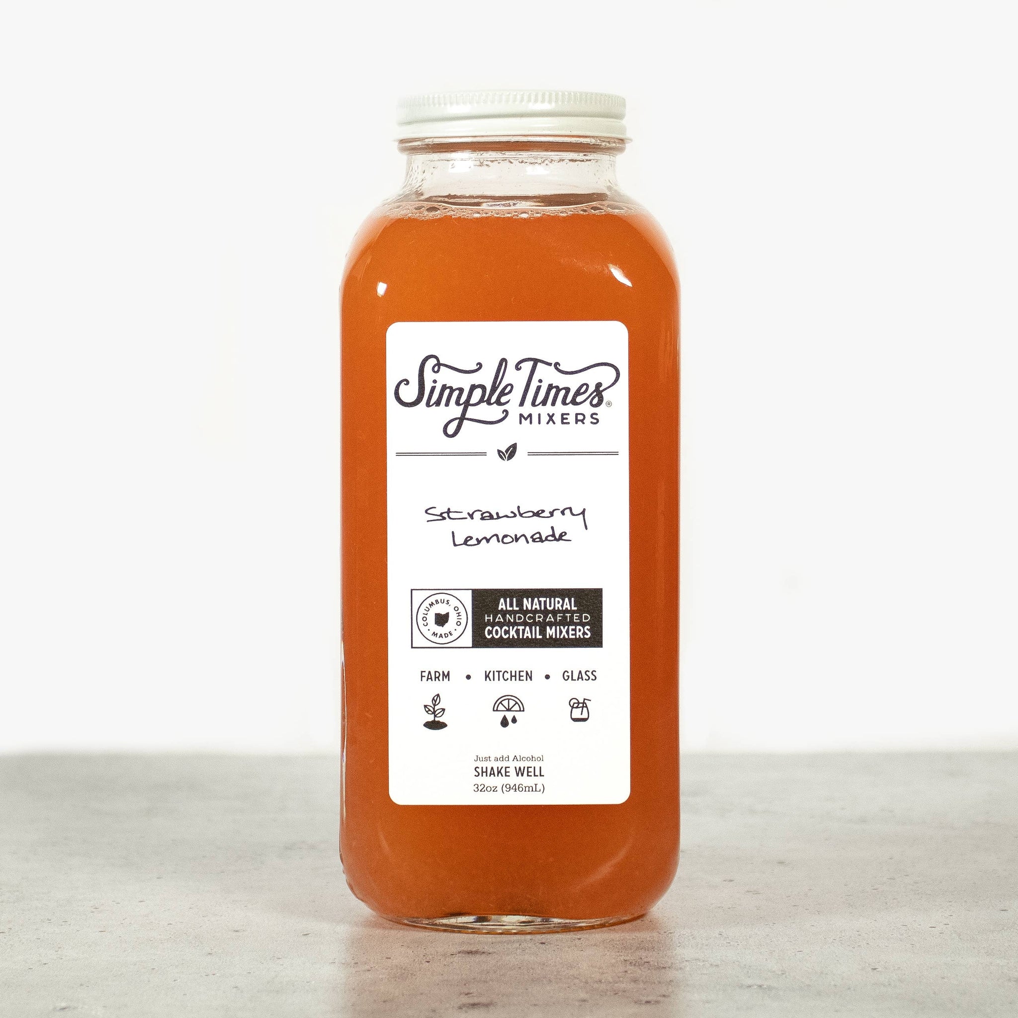 Strawberry Lemonade | All Natural Cocktail Mixer