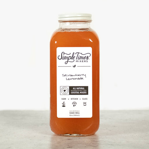 Strawberry Lemonade | All Natural Cocktail Mixer