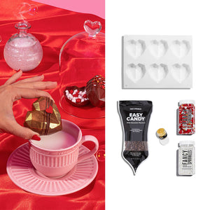 Love potion DIY hot chocolate bomb kit