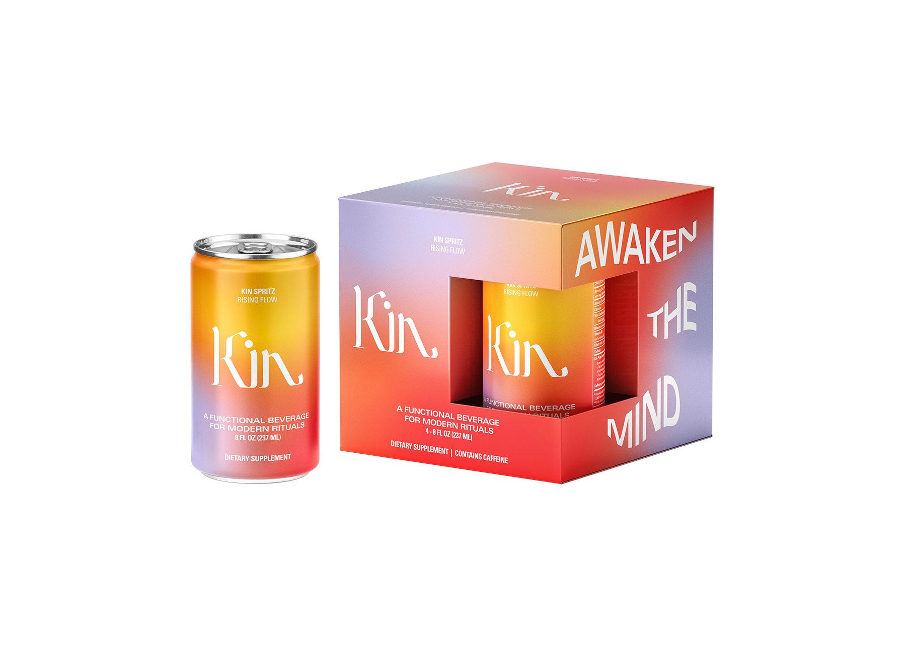 Kin Spritz Rising Flow: 4 Pack