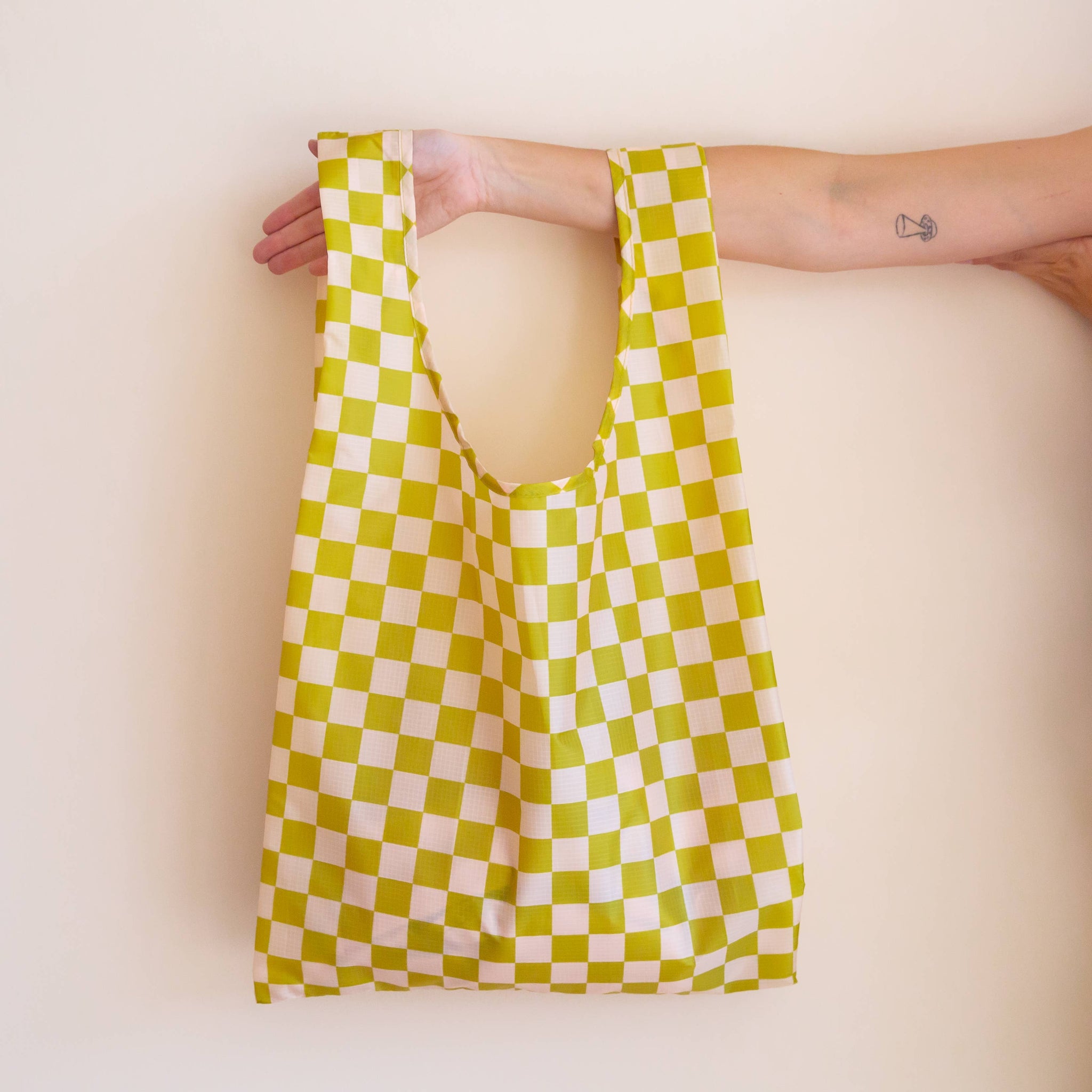 Palm Check Reusable Bag