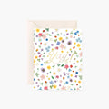 YAY Floral Confetti | greeting card