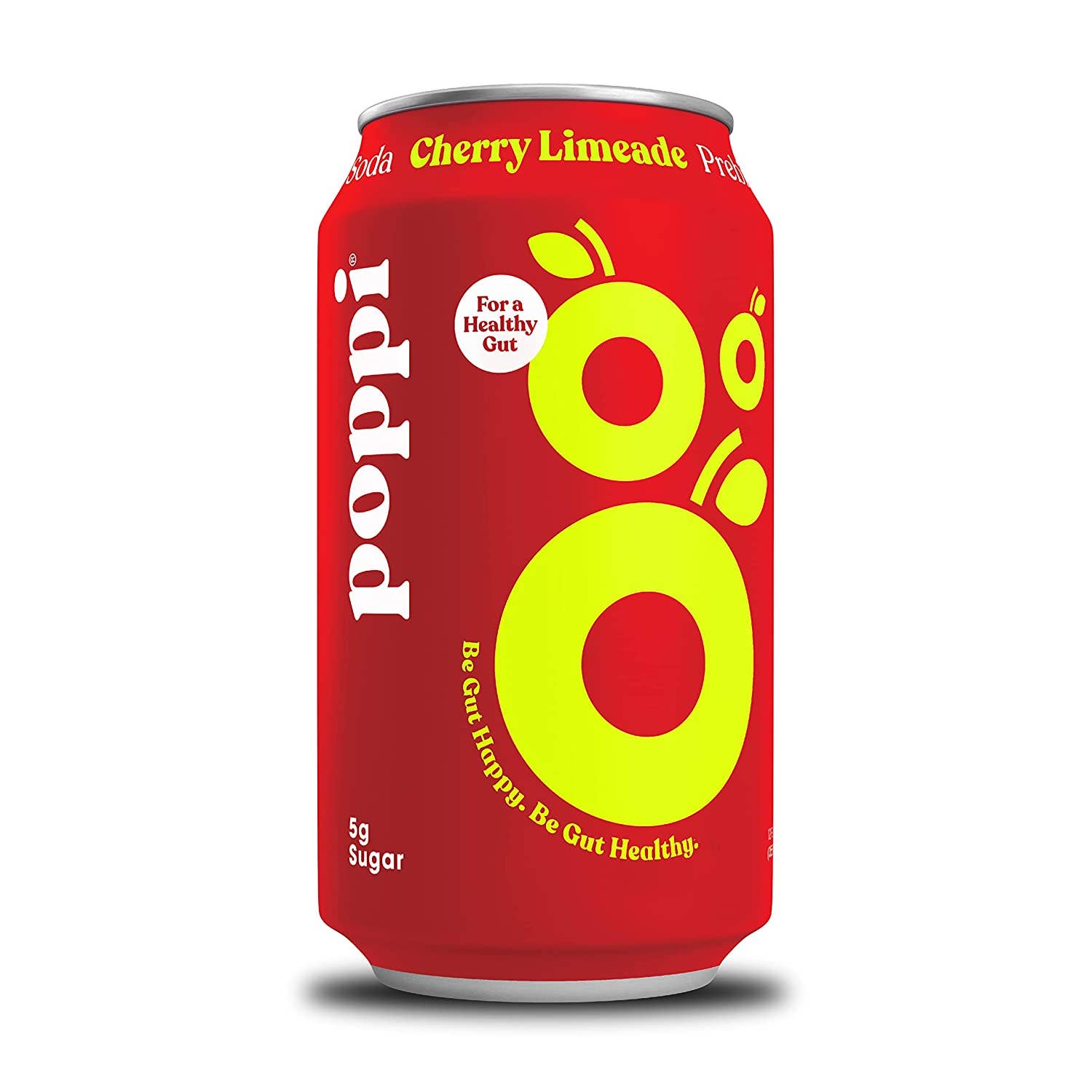 poppi, Cherry Limeade, A Healthy Sparkling Prebiotic Soda