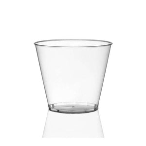 9 oz. Crystal Clear Plastic Disposable Party Cups