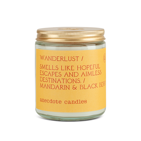 Wanderlust Candle (Mandarin & Black Berry) Candle