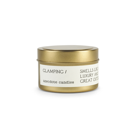 Glamping (Teakwood & Leather) Candle