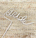 Bride Straw -Wedding