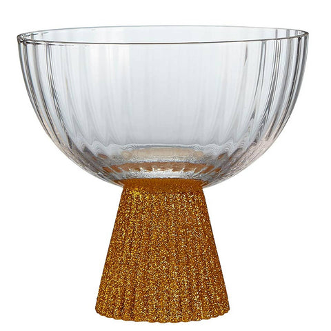 Coupe Glass - Gold: 7 oz