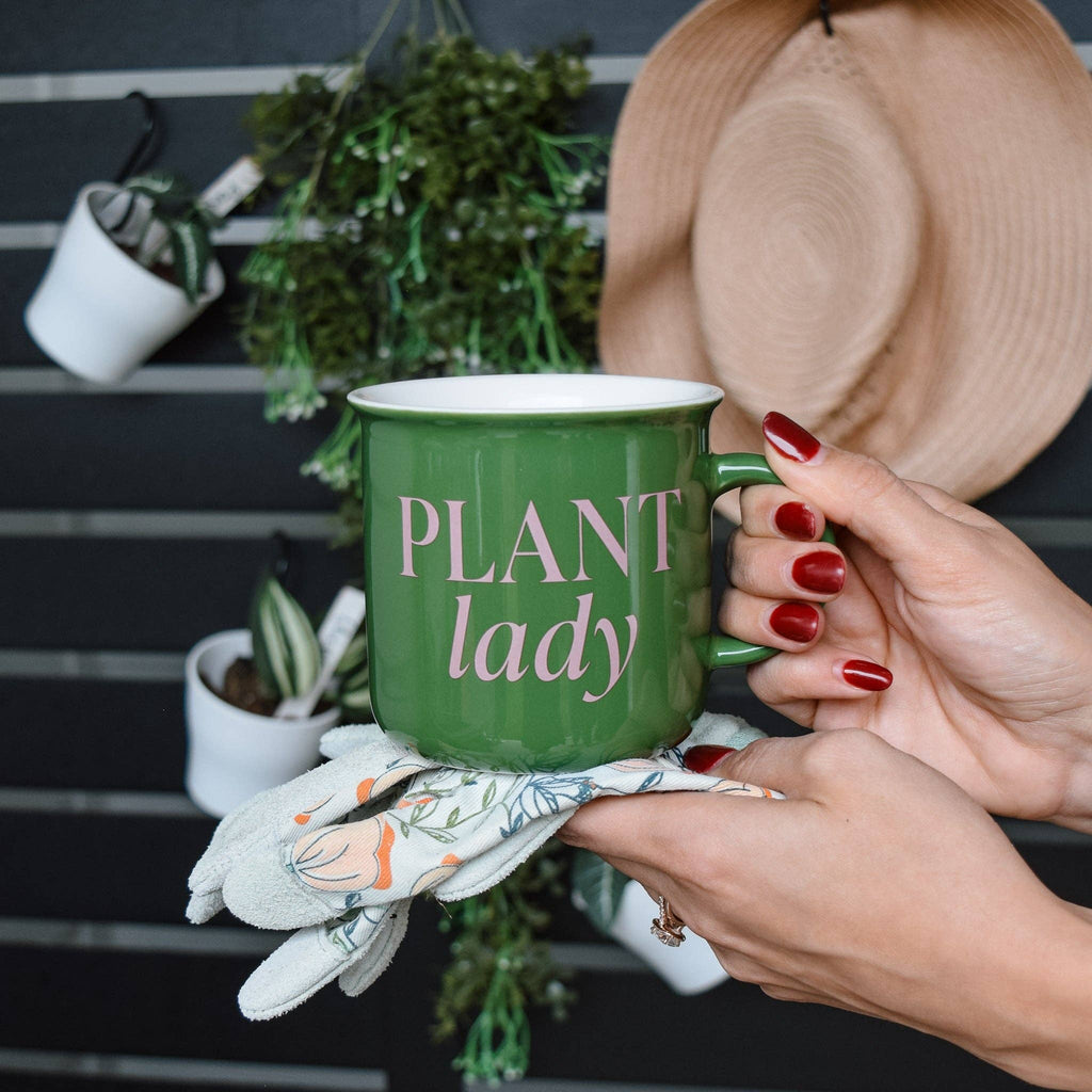 Plant Lady 11 oz Campfire Coffee Mug - Home Decor