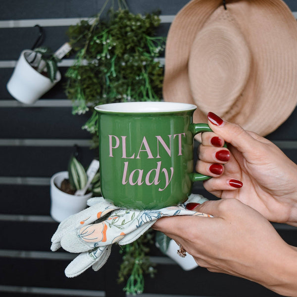 Plant Lady 11 oz Campfire Coffee Mug - Home Decor