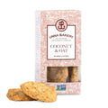 Coconut Oat Butter Cookie Box, a gourmet cookie treat/snack