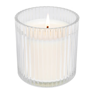 *NEW* Hello Fall 11 oz Soy Candle, Ribbed Jar - Fall Decor