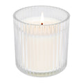 Warm and Cozy 11 oz Soy Candle, Ribbed Jar- Home Decor