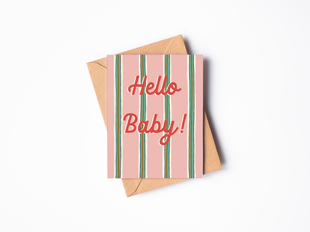 Hello Baby Card