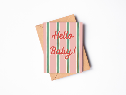 Hello Baby Card
