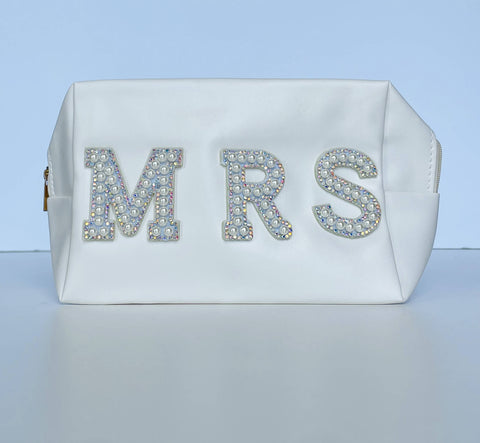 Preppy Varsity Patch Pearl Mrs Bag