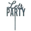 Let's Party Cake Topper