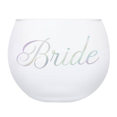 Roly Poly Glass - Bride