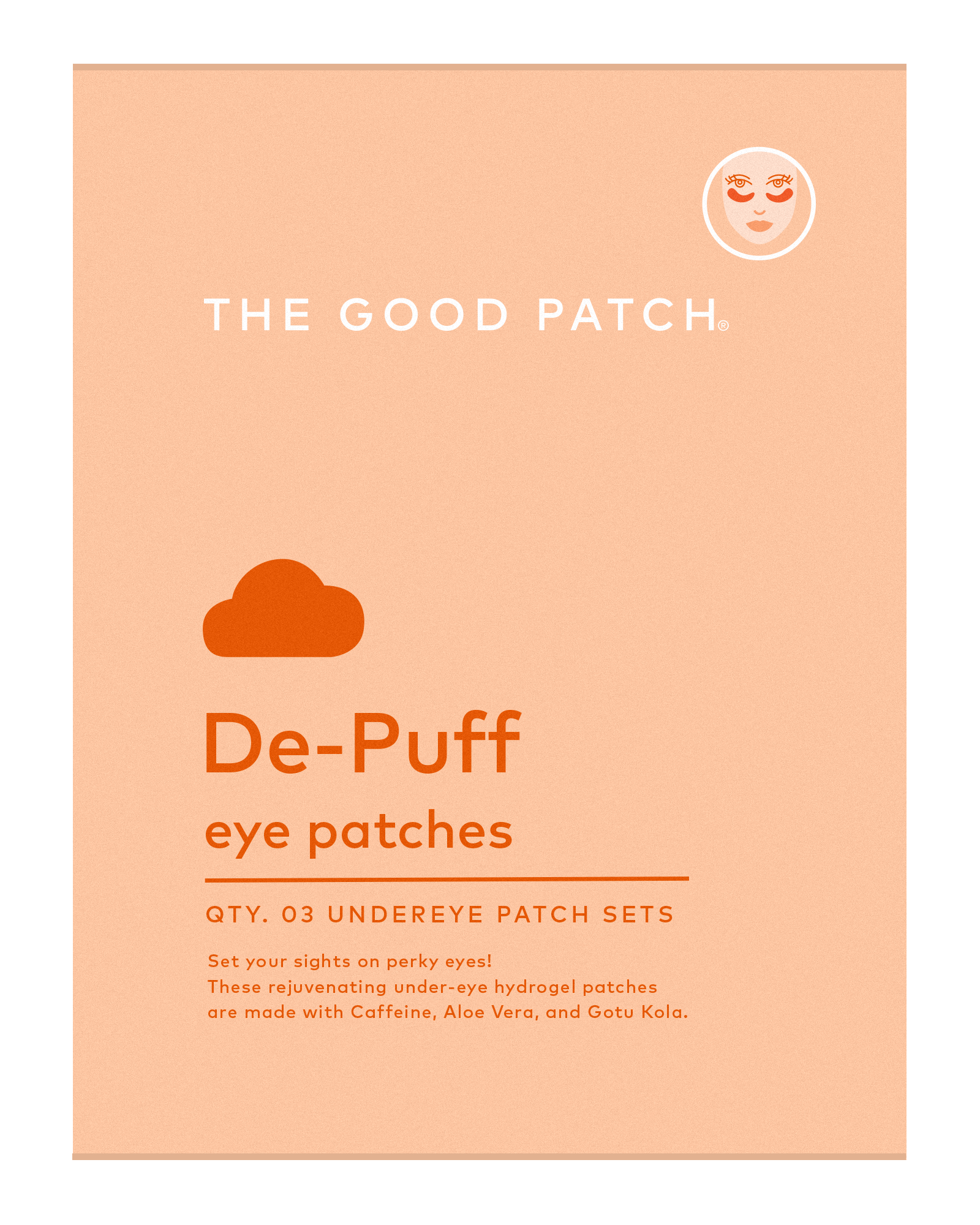 De-Puff Hydrogel Undereye Patches