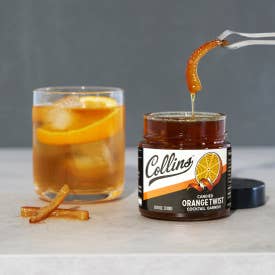 Collins Orange Twist in Syrup 10 oz