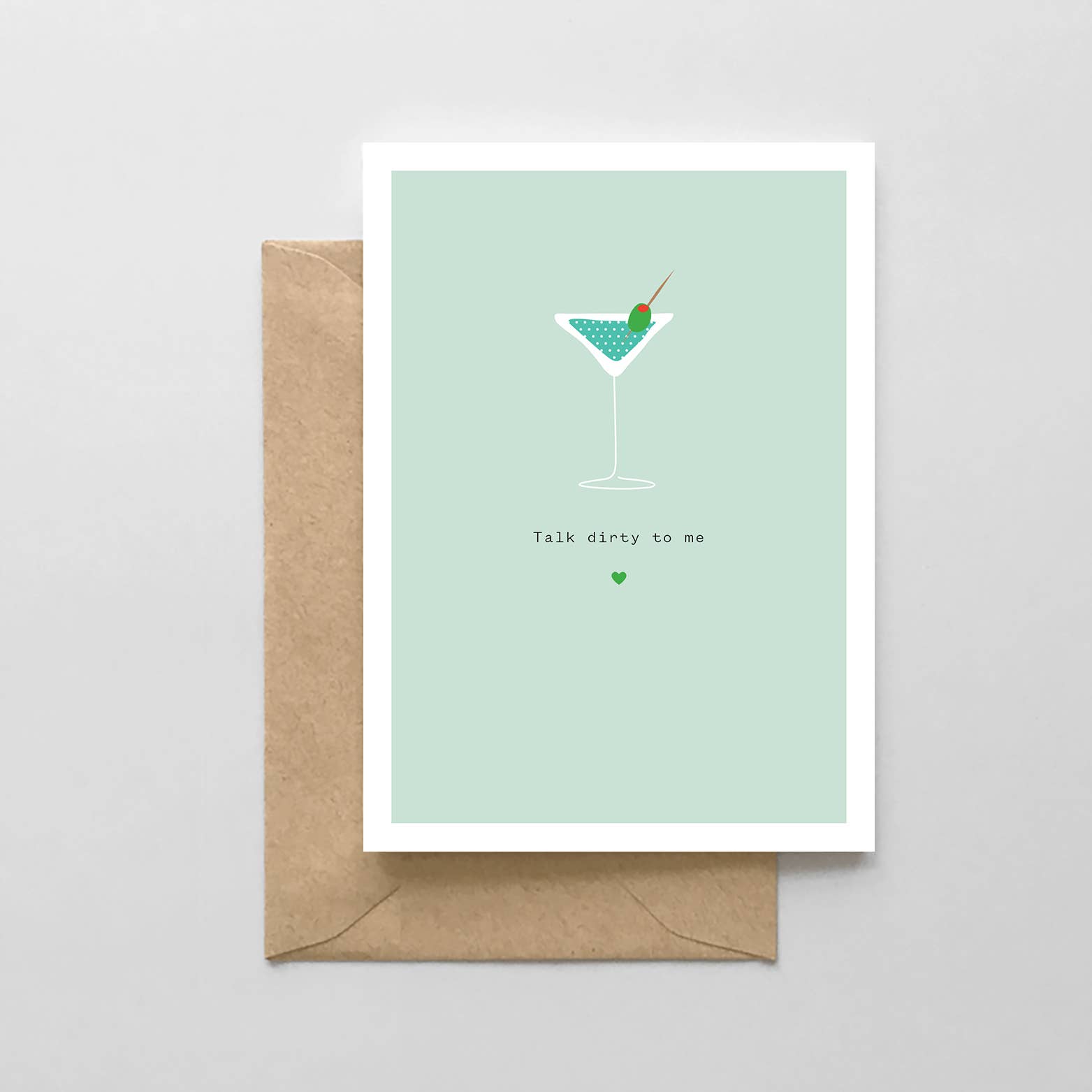 Talk Dirty to Me Card