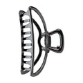 Kitsch Open Shape Claw Clip - Hematite