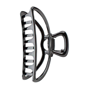 Kitsch Open Shape Claw Clip - Hematite